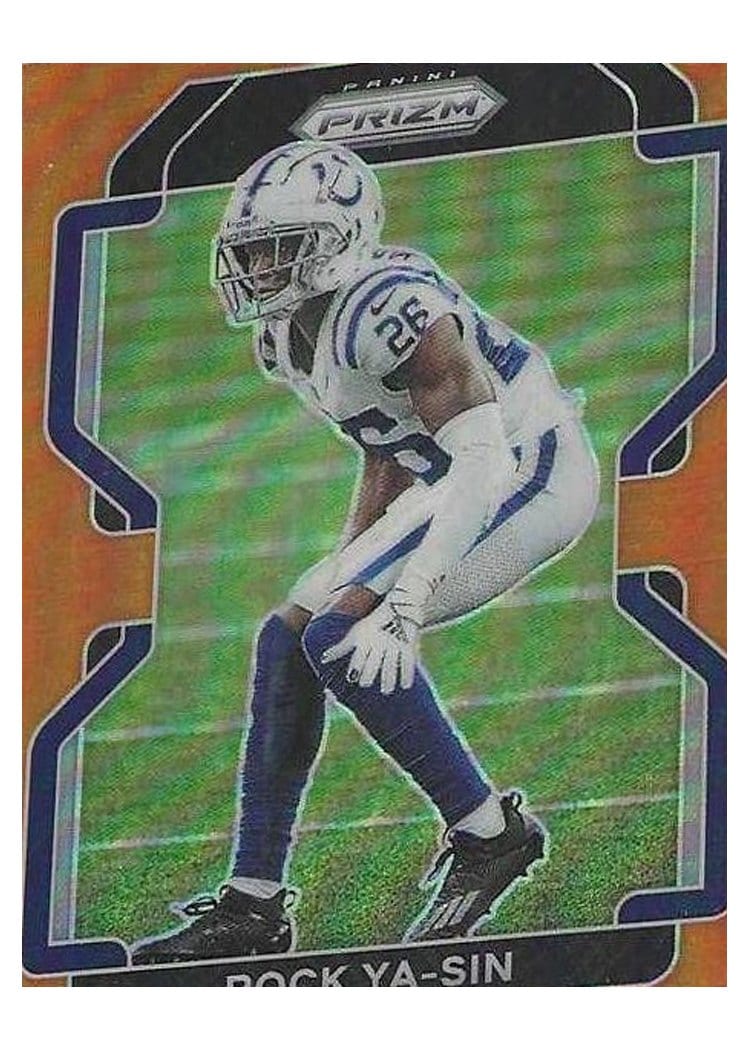 2021 Panini Prizm Base Set Rock Ya-Sin #28 card