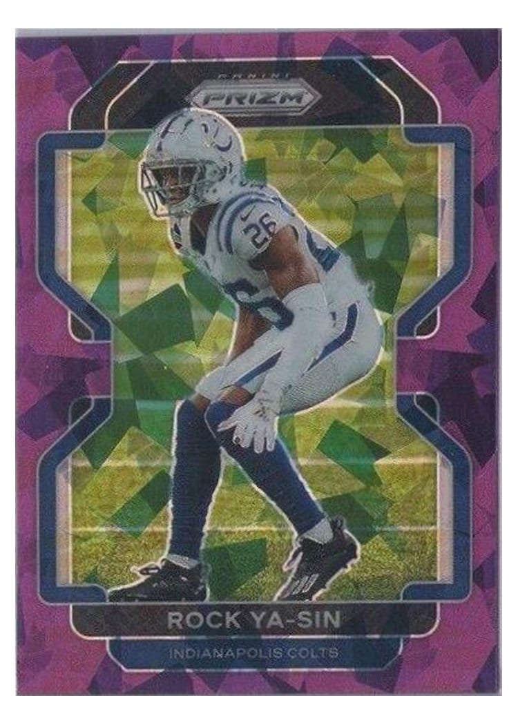 2021 Panini Prizm Base Set Rock Ya-Sin #28 card