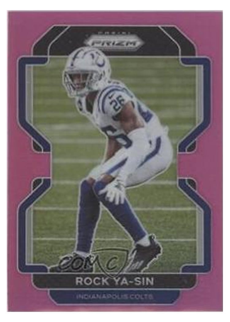 2021 Panini Prizm Base Set Rock Ya-Sin #28 card