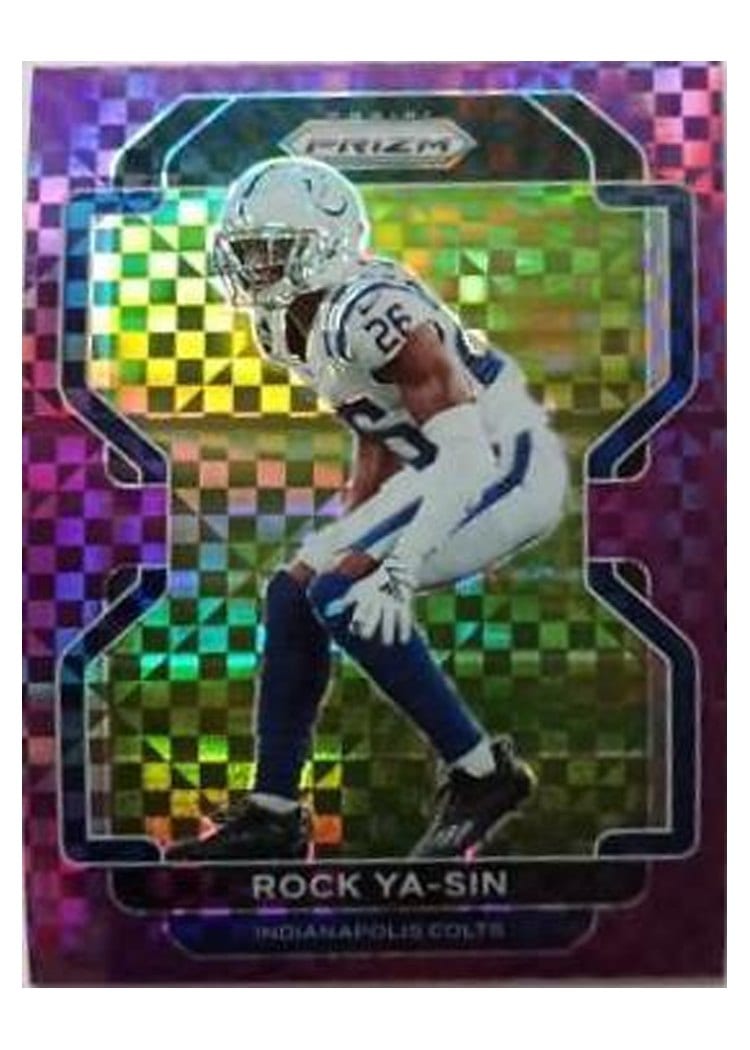 2021 Panini Prizm Base Set Rock Ya-Sin #28 card