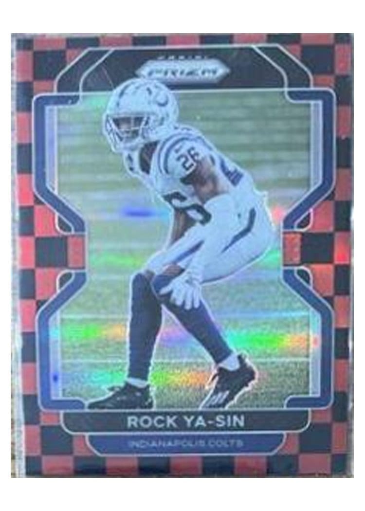 2021 Panini Prizm Base Set Rock Ya-Sin #28 card