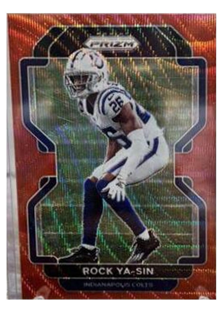 2021 Panini Prizm Base Set Rock Ya-Sin #28 card