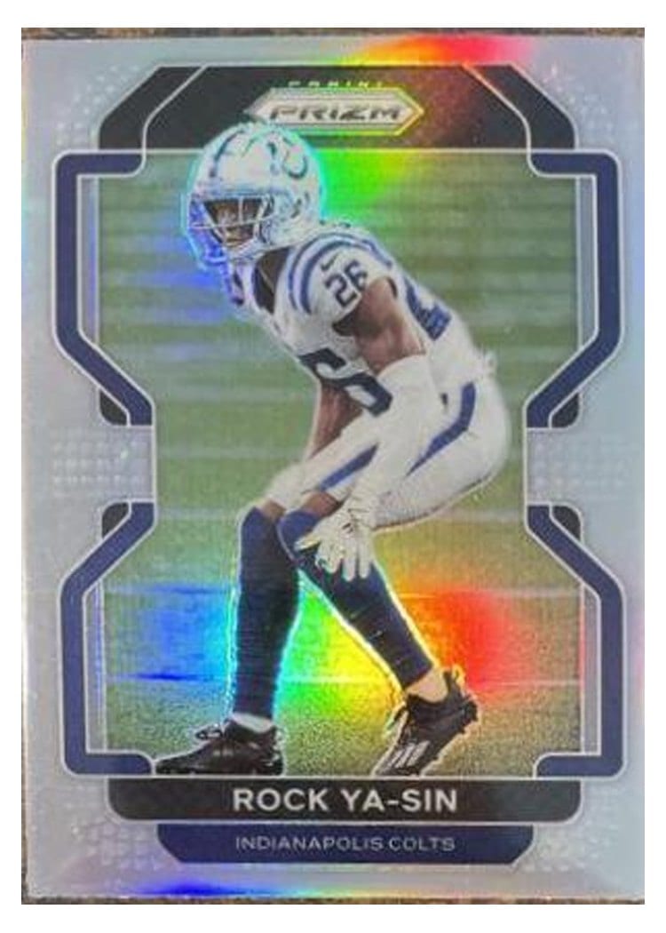 2021 Panini Prizm Base Set Rock Ya-Sin #28 card