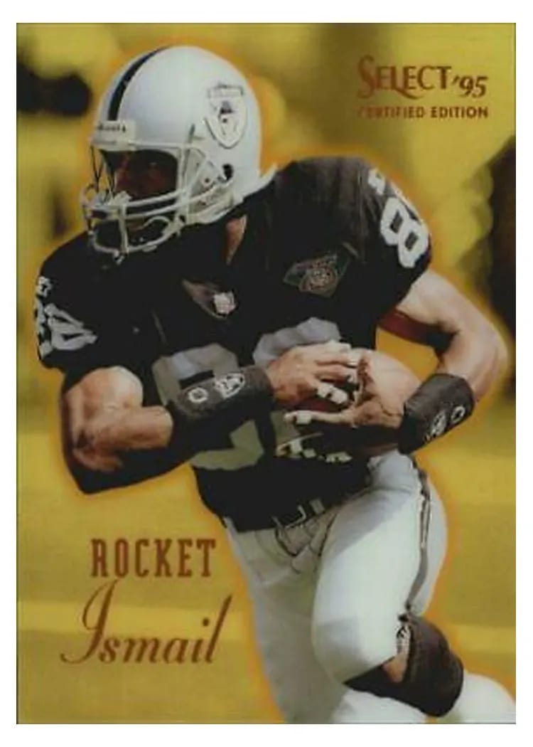 1995 Panini Select Certified Rocket Ismail #70 card