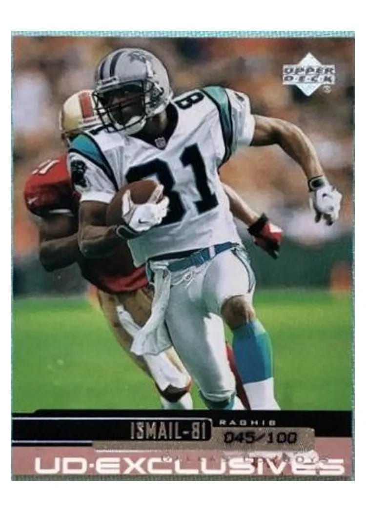 1999 Upper Deck Rocket Ismail #58 card