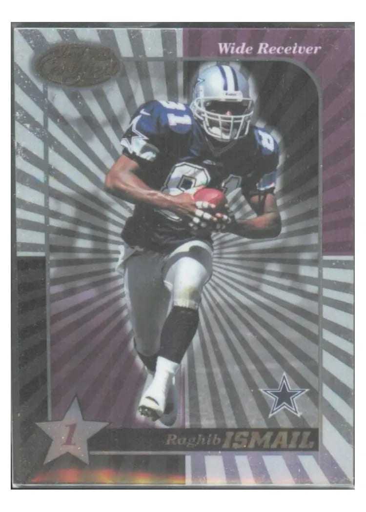 2000 Leaf Certified Rocket Ismail #37 card