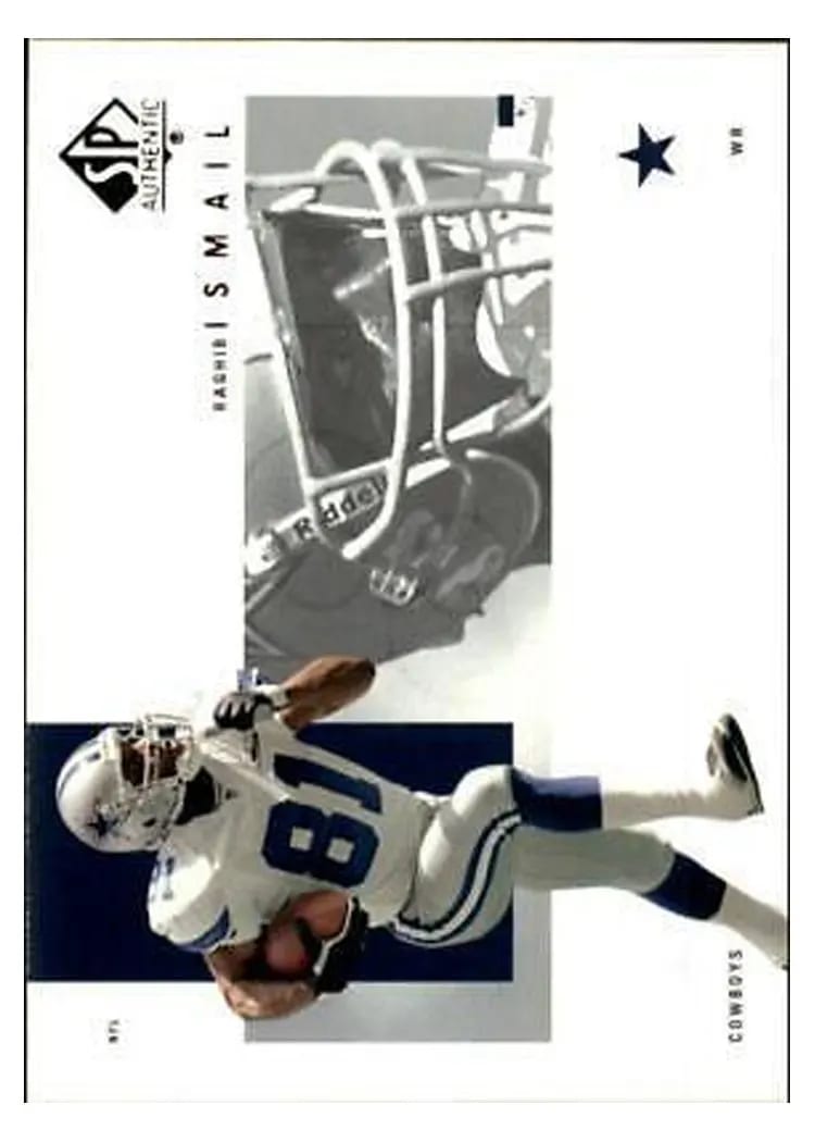 2001 SP Authentic Rocket Ismail #25 card
