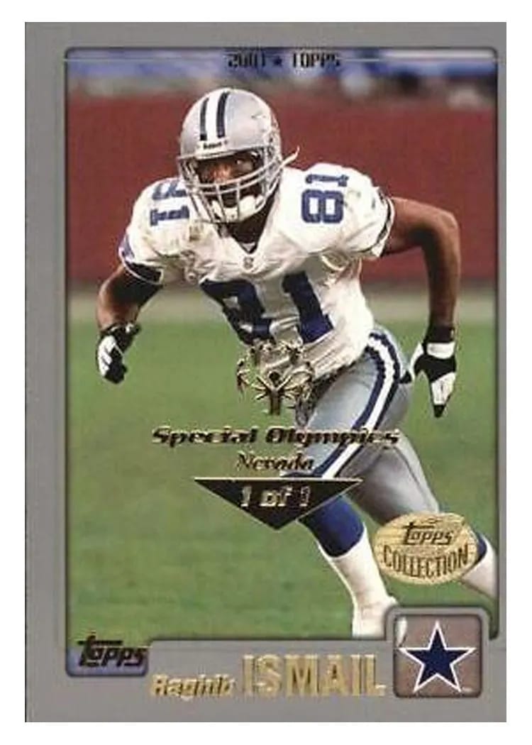 2001 Topps Rocket Ismail #52 card