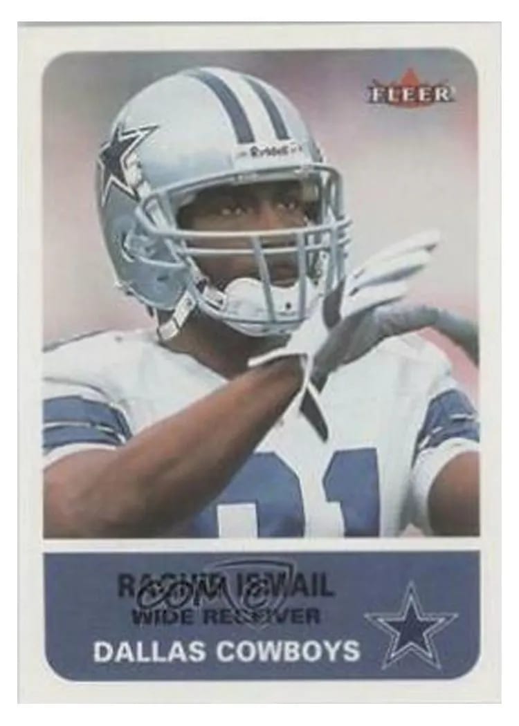 2002 Fleer Rocket Ismail #34 card