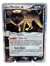 Rocket's Persian ex Unseen Forces card