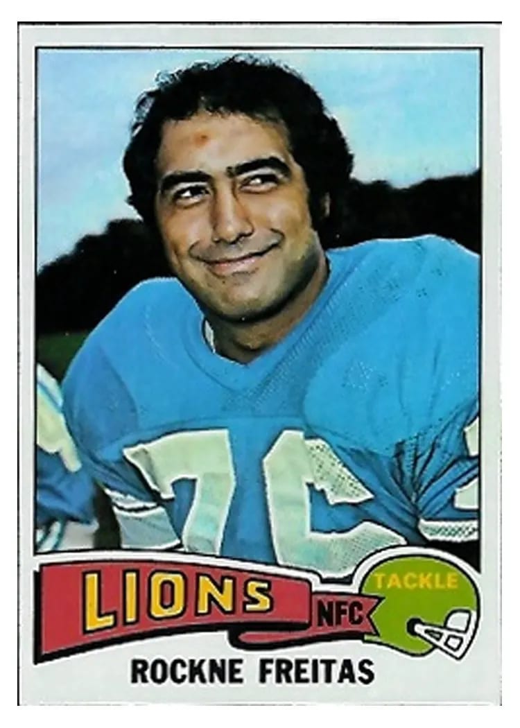 1975 Topps Rockne Freitas #102 card