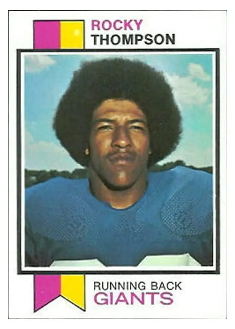 1973 Topps Rocky Thompson #441 card