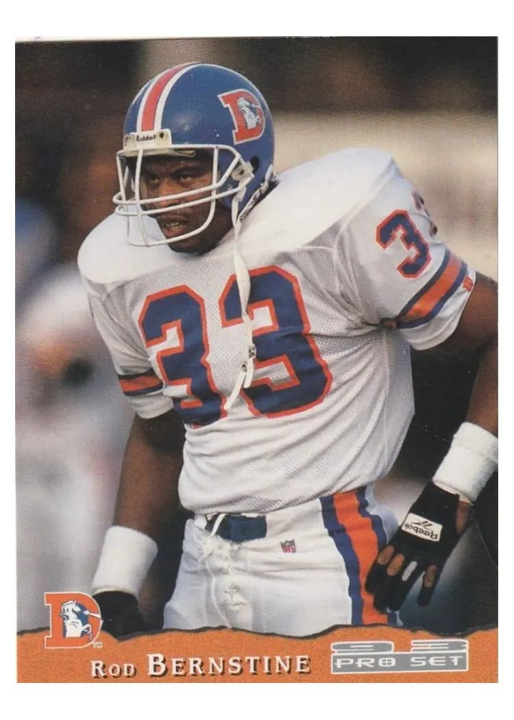1993 Pro Set Rod Bernstine #121 card