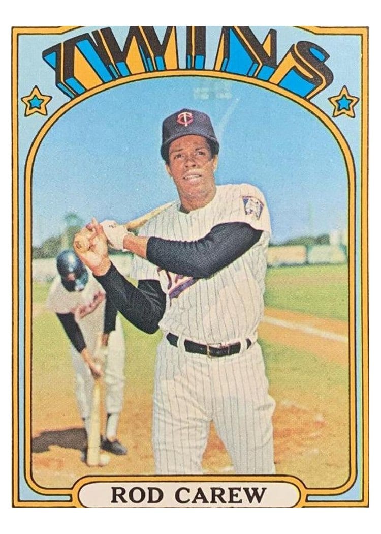 1972 Topps Rod Carew #695 card