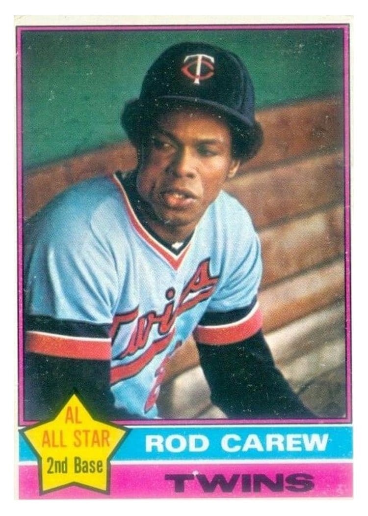 1976 Topps Rod Carew #400 card