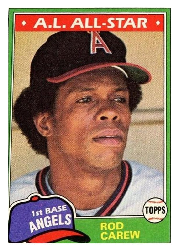 1981 Topps Rod Carew #100 card