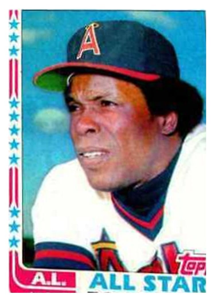 1982 Topps Rod Carew #547 card