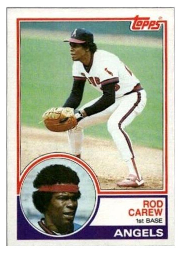 1983 Topps Rod Carew #200 card