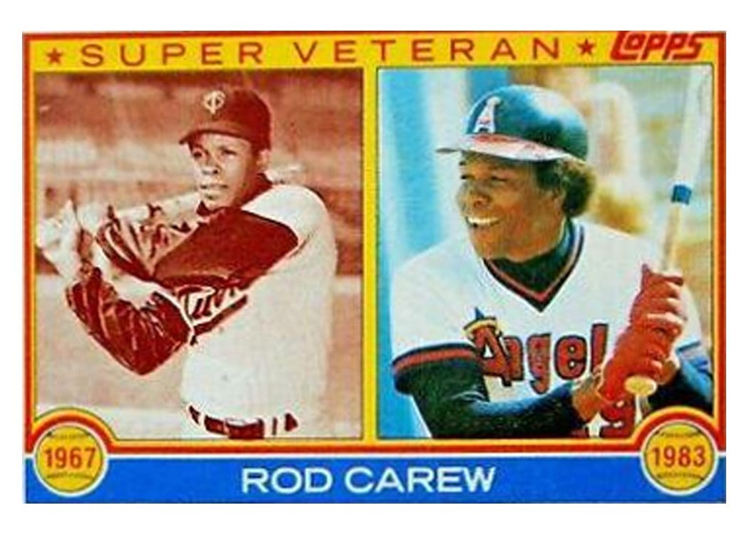 1983 Topps Rod Carew #201 card