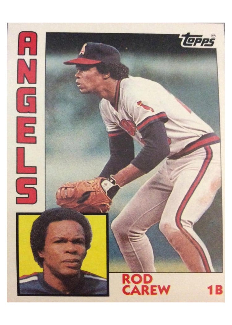 1984 Topps Rod Carew #600 card