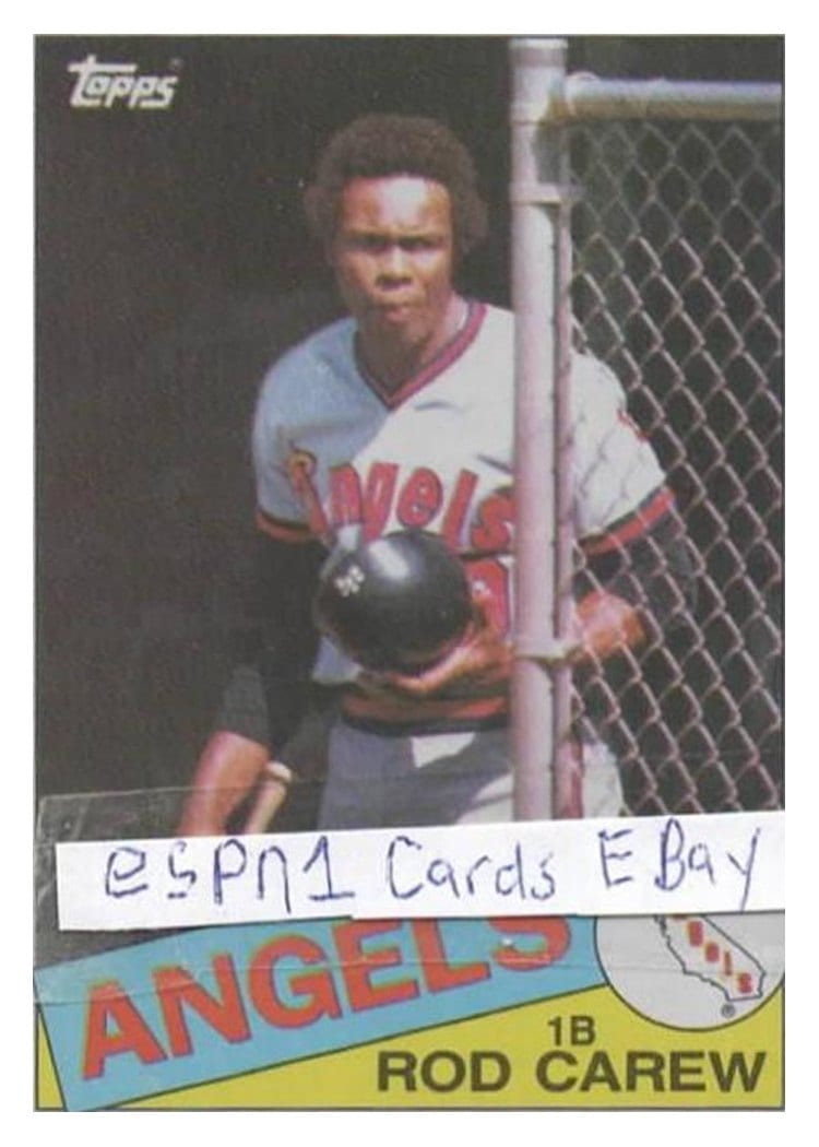 1985 Topps Rod Carew #300 card