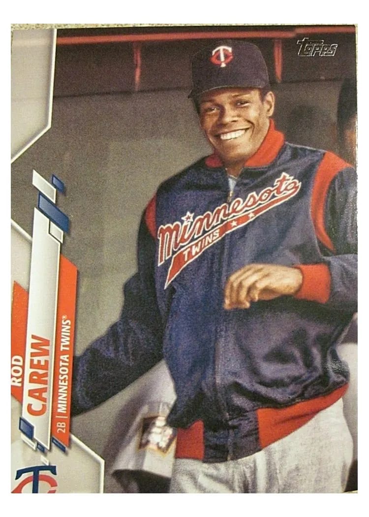 2020 Topps Rod Carew #424 card