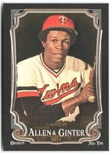 2024 Topps Allen & Ginter X Base Set Rod Carew #235 card