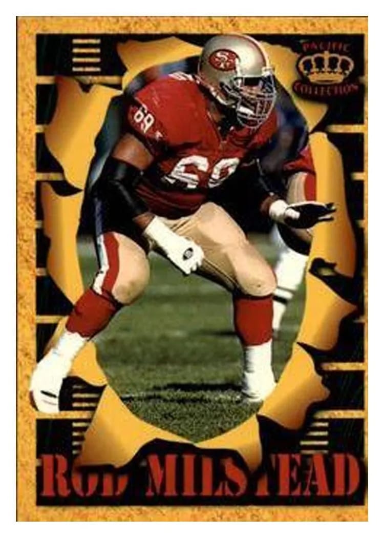 1996 Pacific Invincible Smash Mouth Rod Milstead #SM155 card