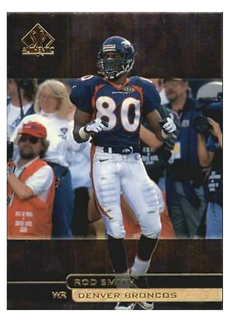 1998 SP Authentic Rod Smith #67 card