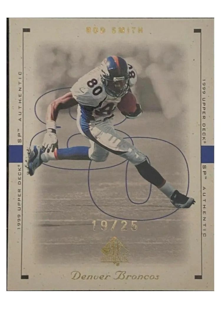 1999 SP Authentic Rod Smith #26 card
