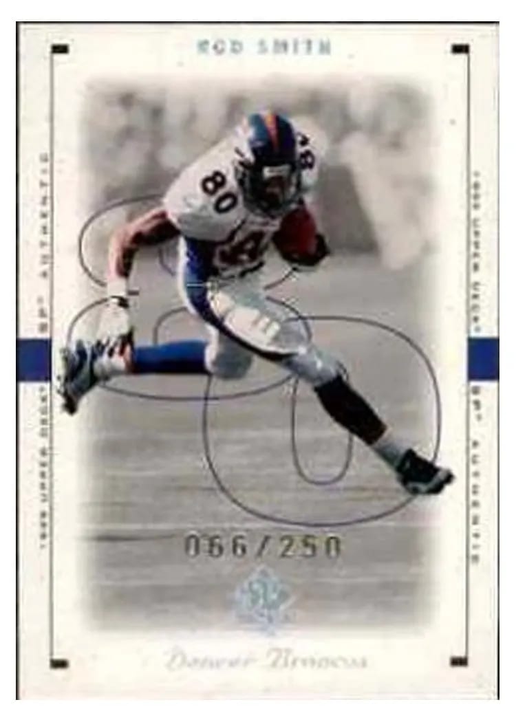 1999 SP Authentic Rod Smith #26 card