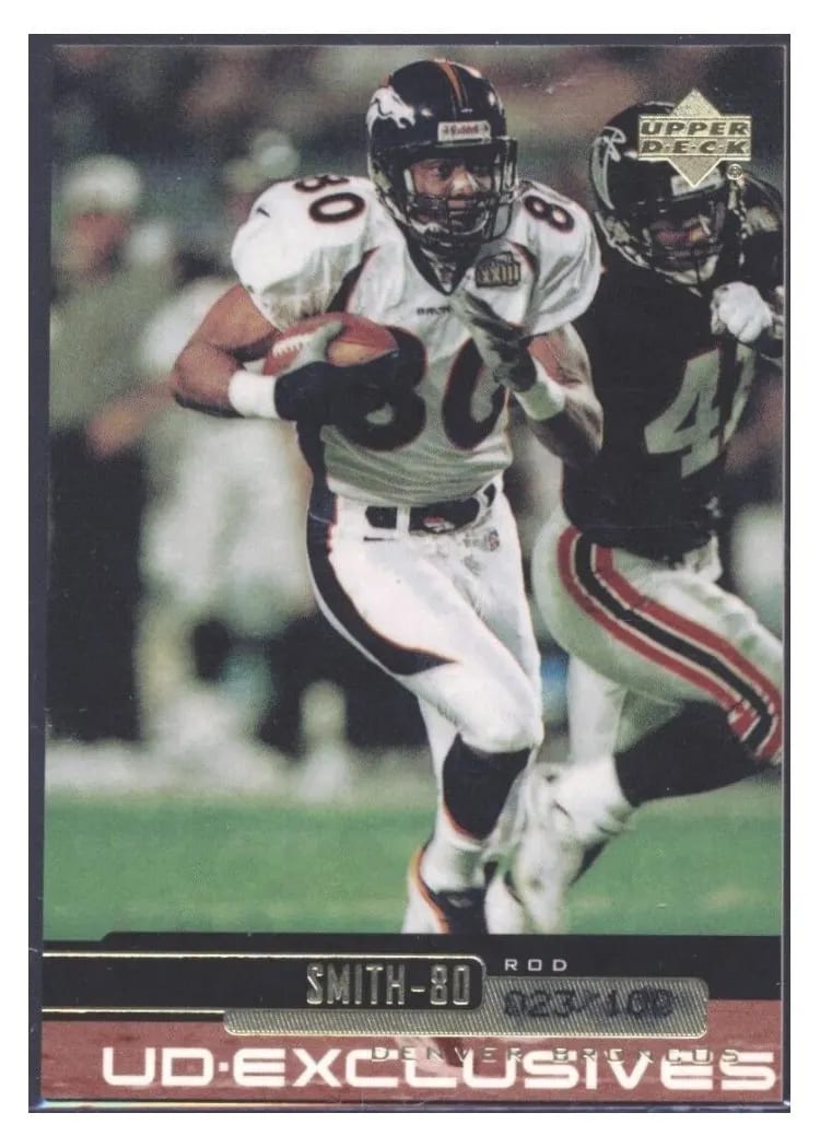 1999 Upper Deck Rod Smith Exclusives Silver #71 card