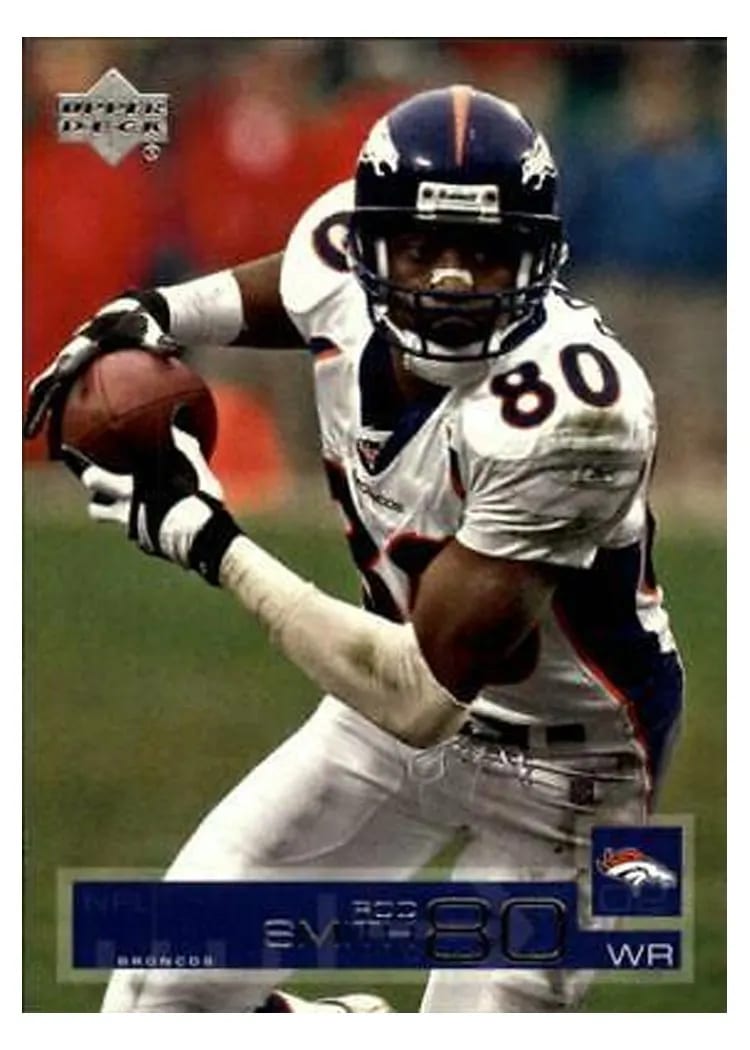 2002 Upper Deck Rod Smith #57 card