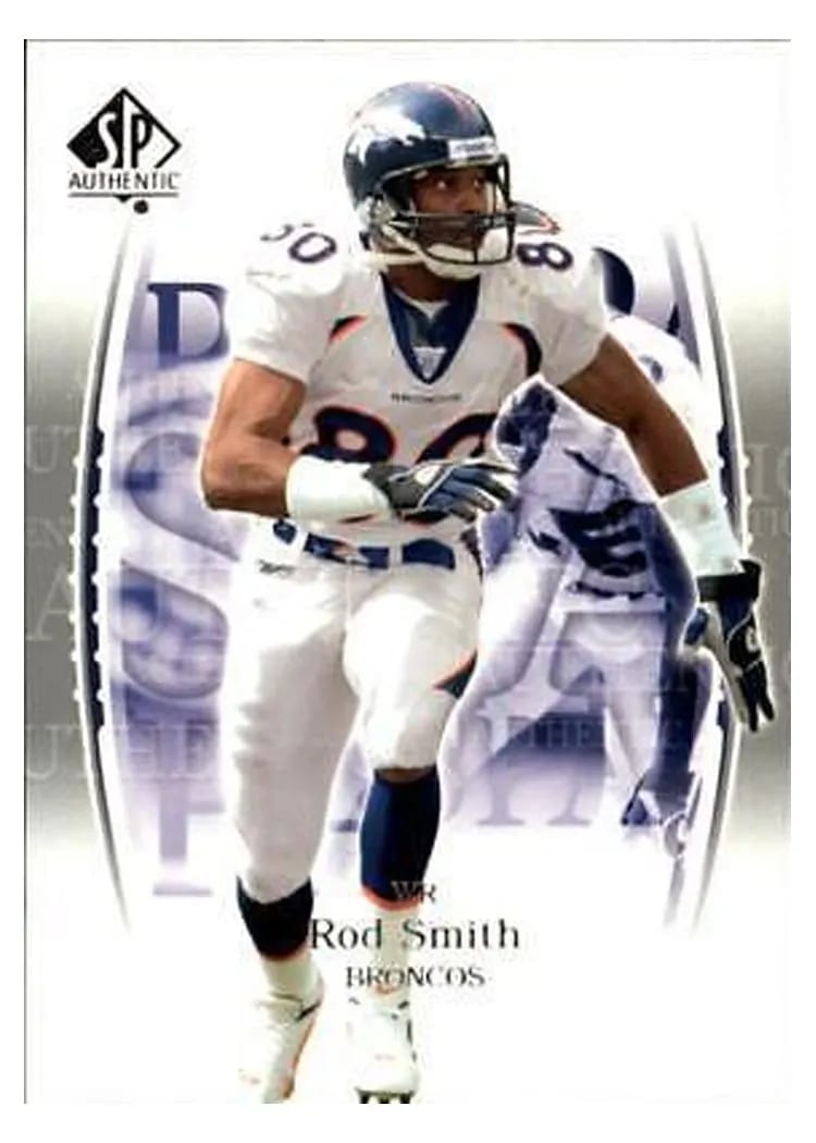 2003 SP Authentic Rod Smith #68 card