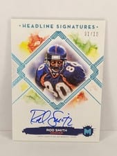 2023 Topps Motif Headline Signatures Set Rod Smith #HS-RS card