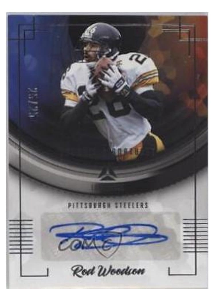 2022 Panini Luminance Shutter Signatures Rod Woodson #SHU-RWO card