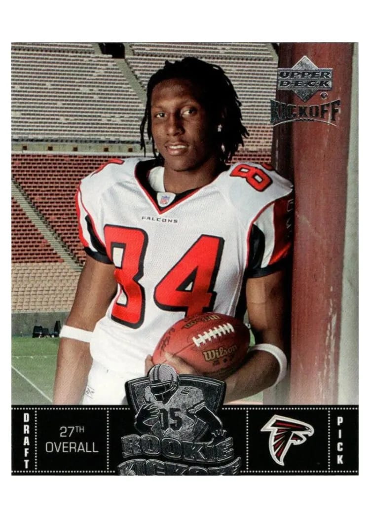 2005 Upper Deck Kickoff Roddy White #110 card