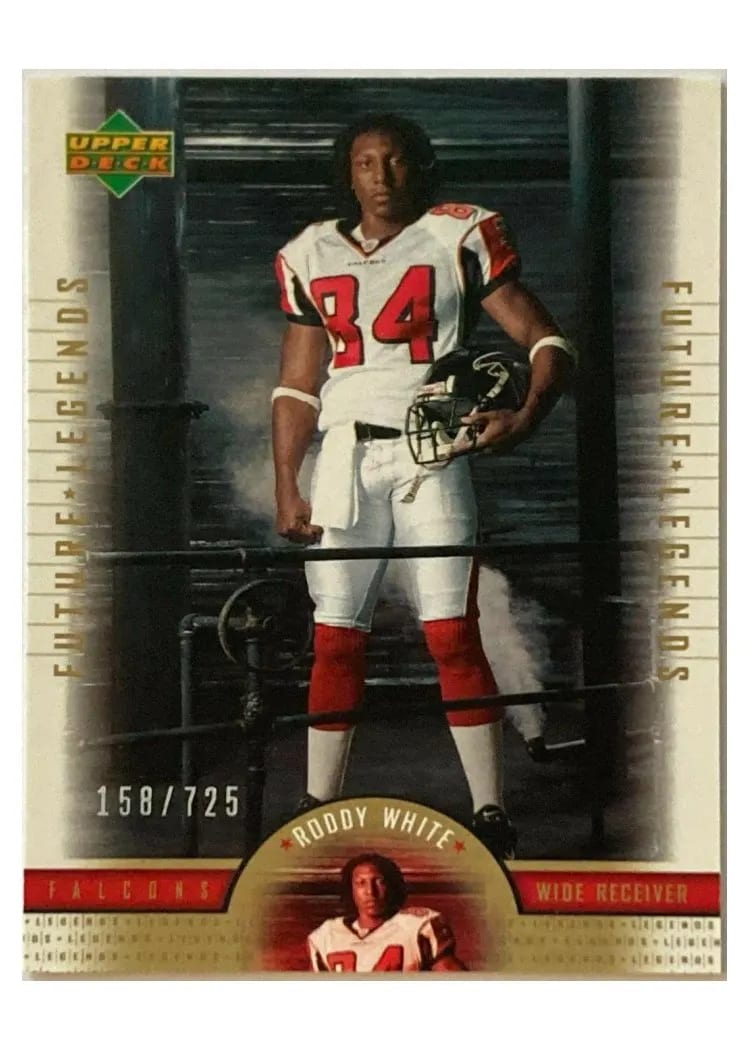 2005 Upper Deck Legends Roddy White #109 card