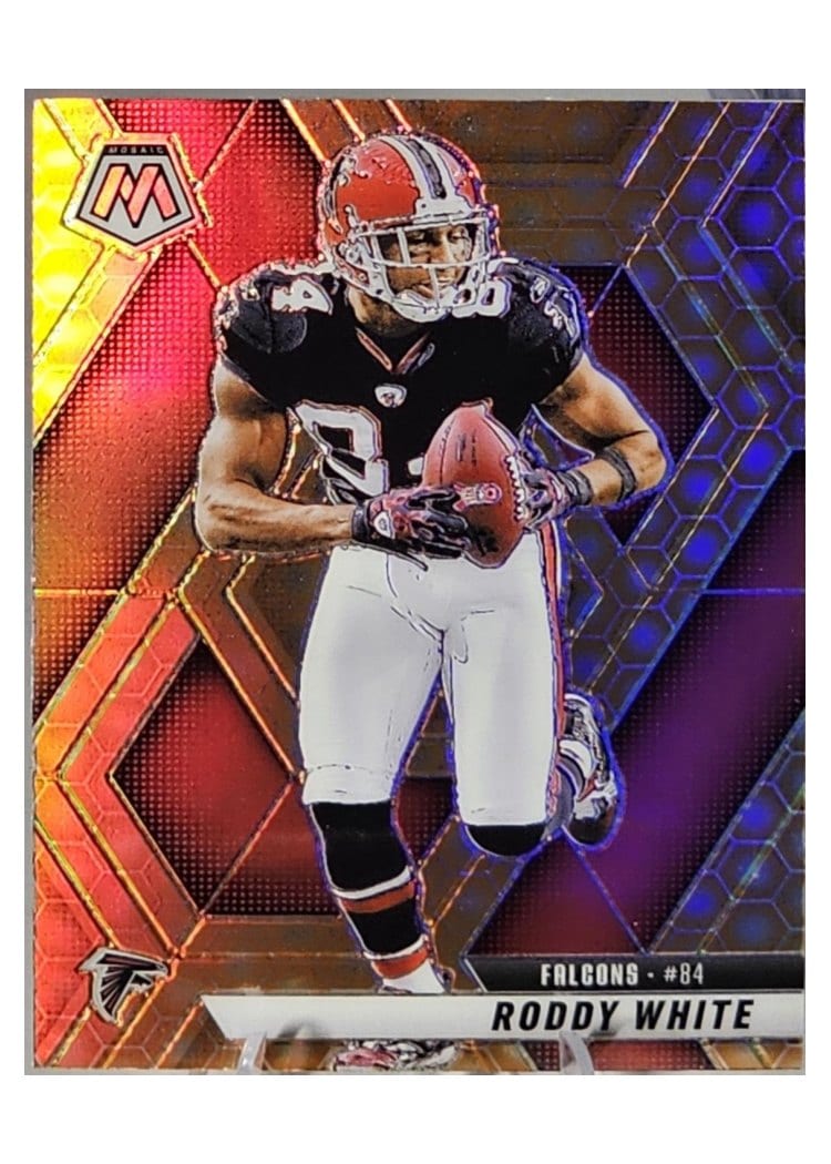 2025 Panini Mosaic Base Set Roddy White Honeycomb #21 card