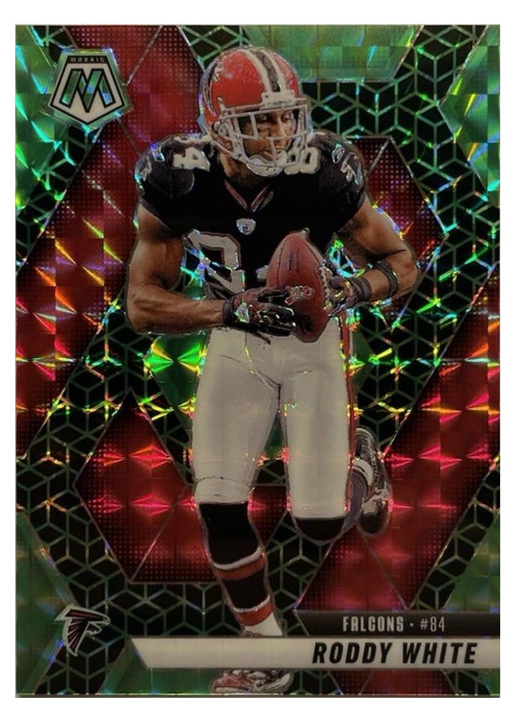 2025 Panini Mosaic Base Set Roddy White Green Spectris #21