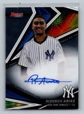2022 Bowman's Best Best of 2022 Autographs Roderick Arias #B22-RA