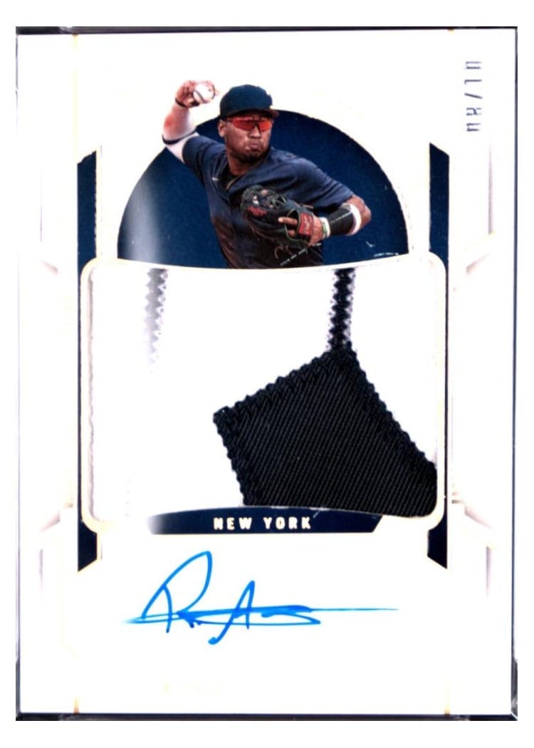 2024 Panini National Treasures Prospect Material Signatures Roderick Arias #8 card