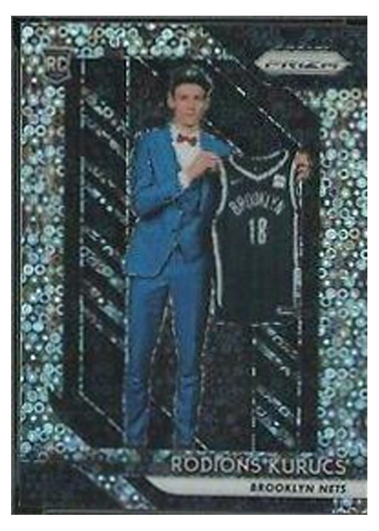 2018-19 Panini Prizm Base Set Rodions Kurucs #188 card