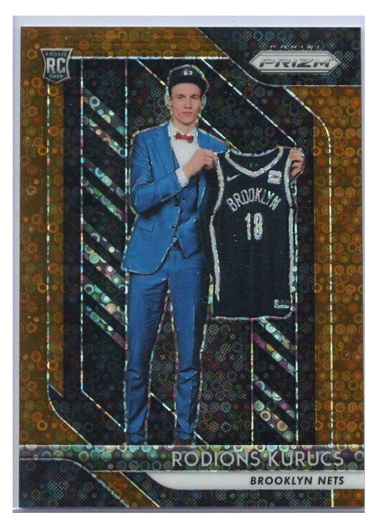 2018-19 Panini Prizm Base Set Rodions Kurucs #188 card