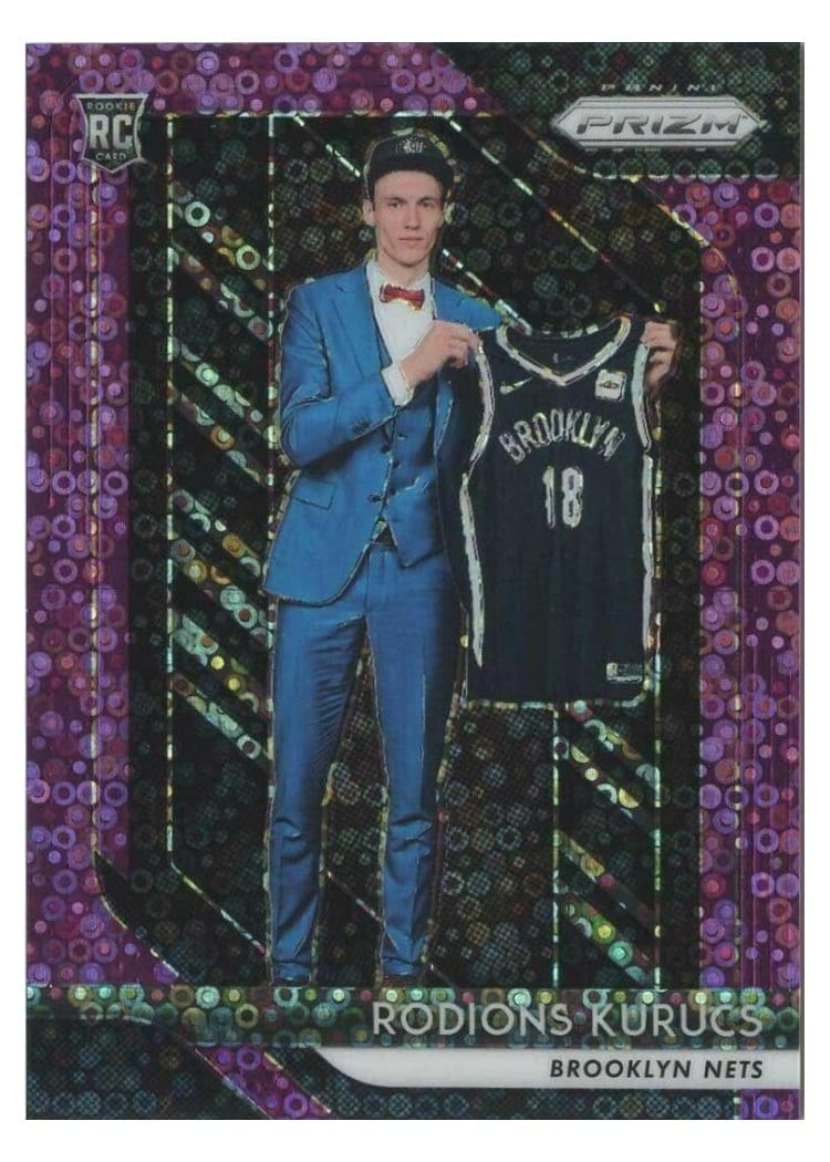 2018-19 Panini Prizm Base Set Rodions Kurucs #188 card