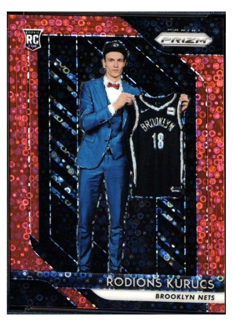 2018-19 Panini Prizm Base Set Rodions Kurucs #188 card
