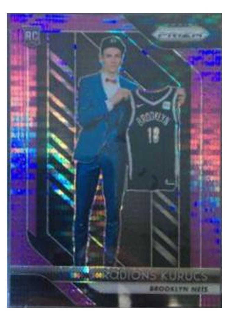 2018-19 Panini Prizm Base Set Rodions Kurucs #188 card