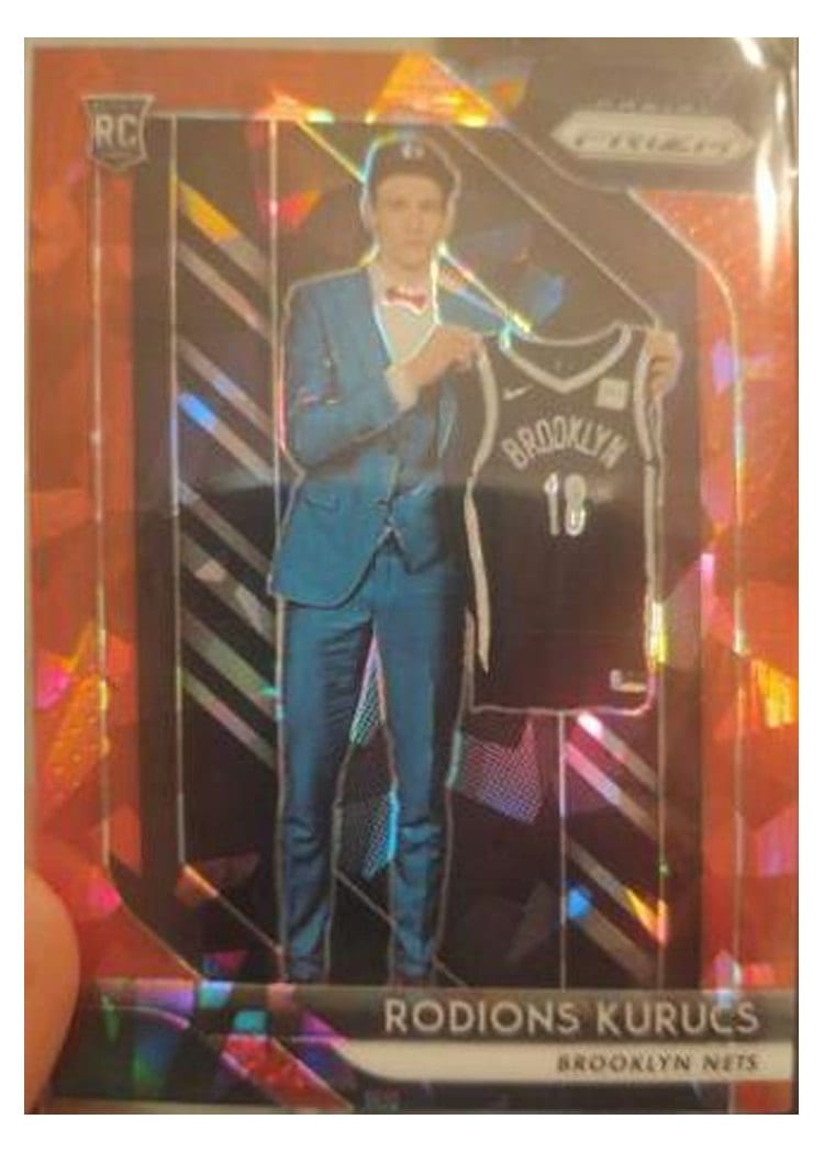 2018-19 Panini Prizm Base Set Rodions Kurucs #188 card