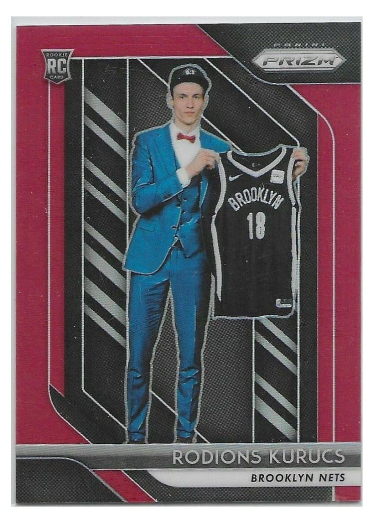 2018-19 Panini Prizm Base Set Rodions Kurucs #188 card
