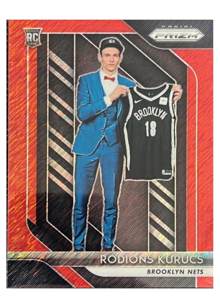 2018-19 Panini Prizm Base Set Rodions Kurucs #188 card